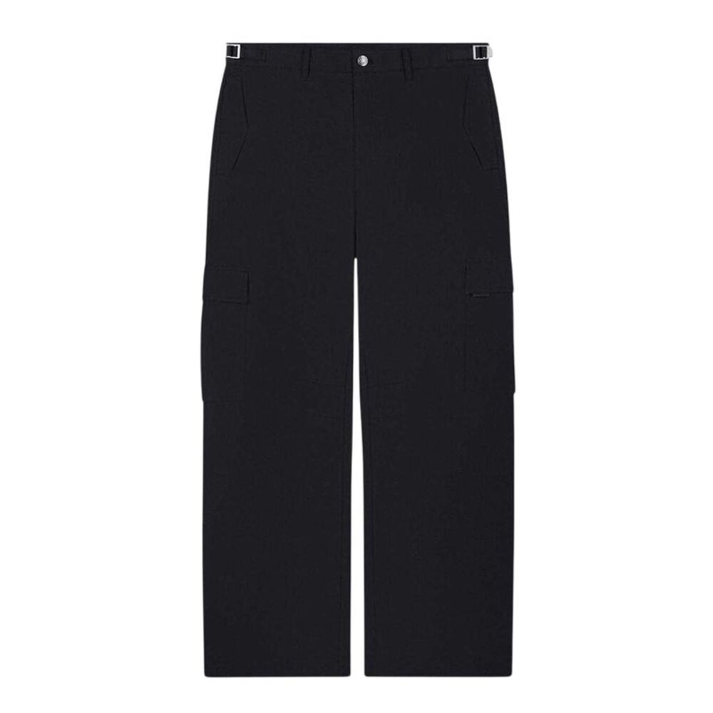 Couture Club Mens Ripstop Cargo Pants / Black
